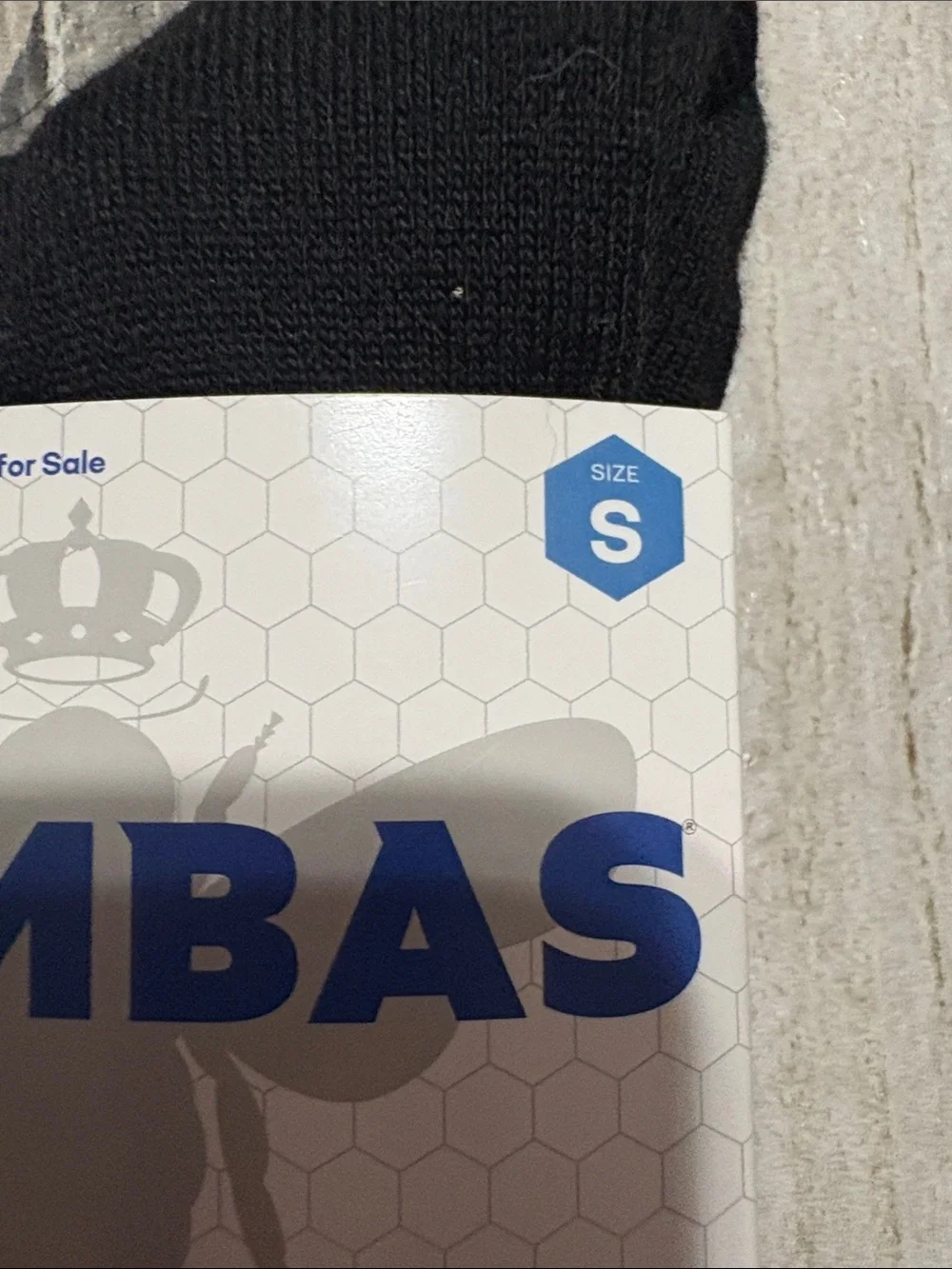Bombas Women’s Black Athletic Ankle Socks with Gray Stripes - 2 Pack size small